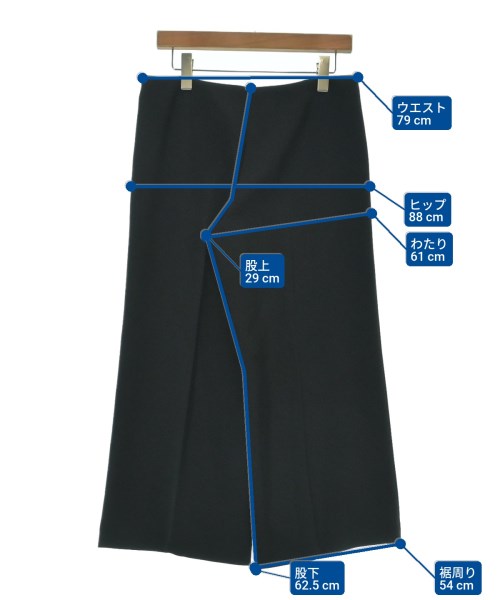 Theory（セオリー）スラックス 黒 サイズ:6(XL位) レディース/2200621419900