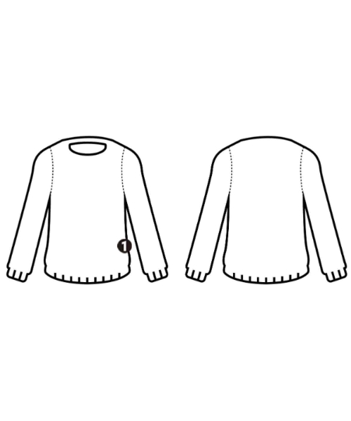 theory luxe（セオリーリュクス）ニット・セーター 紺 サイズ:38(M位) レディース/2200629259423