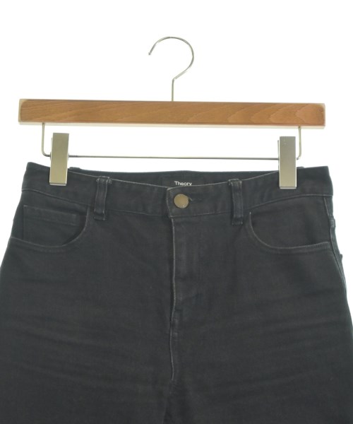 Theory（セオリー）デニムパンツ 黒 サイズ:24(S位) レディース/2200635800039