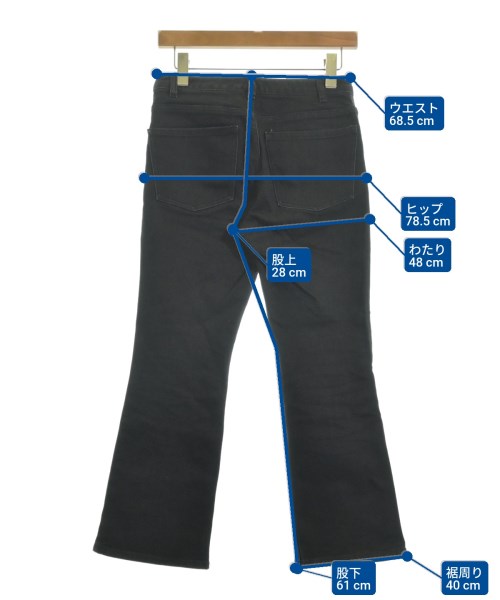 Theory（セオリー）デニムパンツ 黒 サイズ:24(S位) レディース/2200635800039