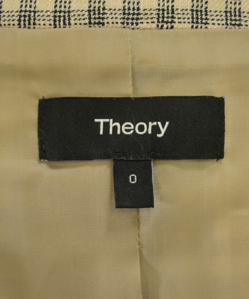 Theory（セオリー）テーラードジャケット ベージュ サイズ:0(S位) レディース/2200635556011