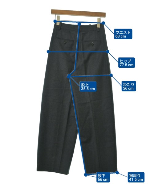 Theory（セオリー）スラックス グレー サイズ:XX0(XXS位) レディース/2200635556035