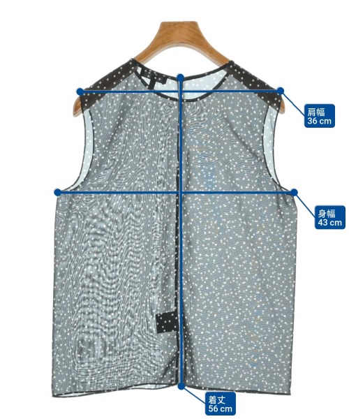 Theory（セオリー）ブラウス 黒 サイズ:P(XS位) レディース/2200635556042