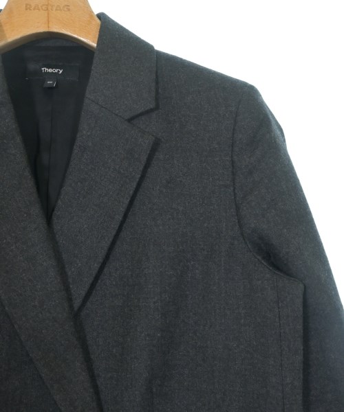 Theory（セオリー）テーラードジャケット グレー サイズ:00(XS位) レディース/2200637063036
