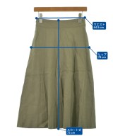 Theory（セオリー）ロング・マキシ丈スカート カーキ サイズ:00(XS位) レディース/2200637390064