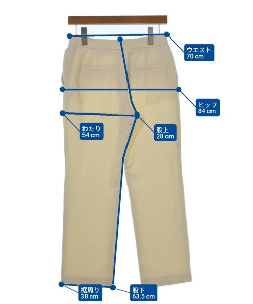 Theory（セオリー）スラックス 白 サイズ:0(S位) レディース/2200615636078