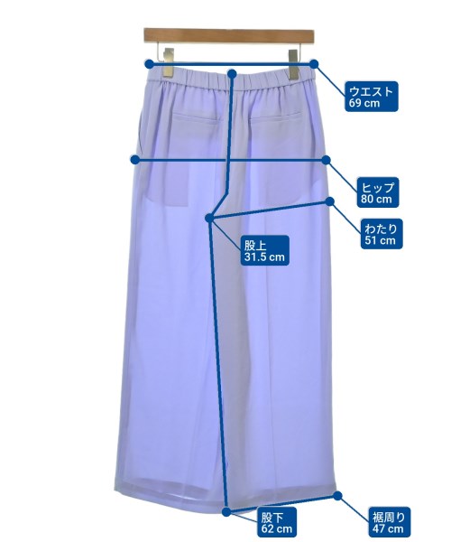 Theory（セオリー）スラックス 紫 サイズ:2(M位) レディース/2200620252072