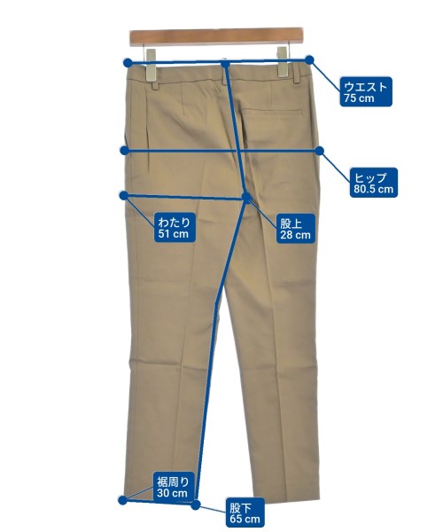 Theory（セオリー）スラックス 茶 サイズ:2(M位) レディース/2200620252102