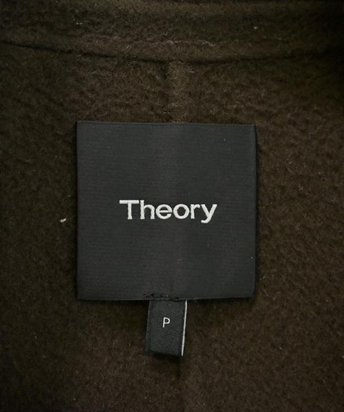 Theory（セオリー）チェスターコート 茶 サイズ:P(XS位) レディース/2200634256059