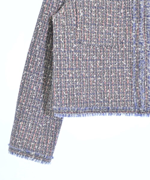 Theory（セオリー）ノーカラージャケット 紫 サイズ:2(M位) レディース/2200635520067