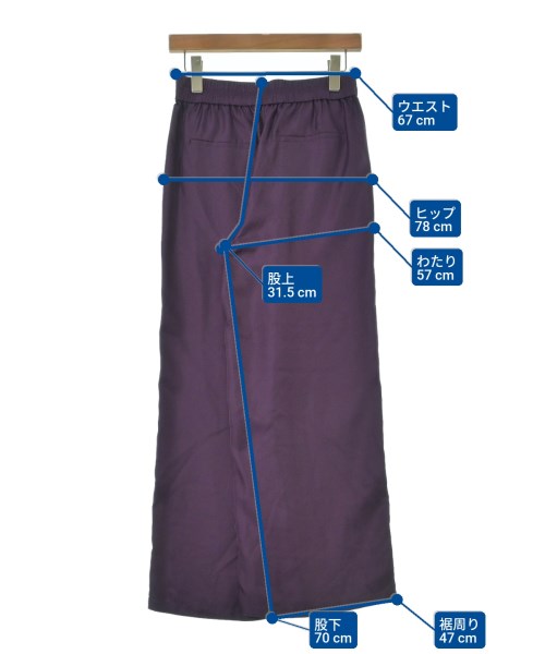 Theory（セオリー）その他 紫 サイズ:P(XS位) レディース/2200638474039