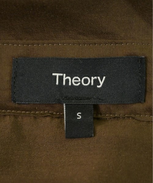 Theory（セオリー）カジュアルシャツ 茶 サイズ:S レディース/2200638474046