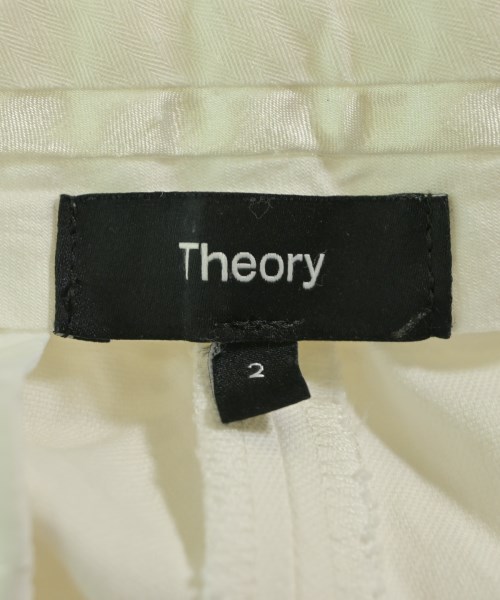 Theory（セオリー）スラックス 白 サイズ:2(M位) レディース/2200628271075