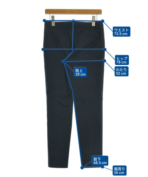 Theory（セオリー）スラックス 紺 サイズ:2(M位) レディース/2200634229107