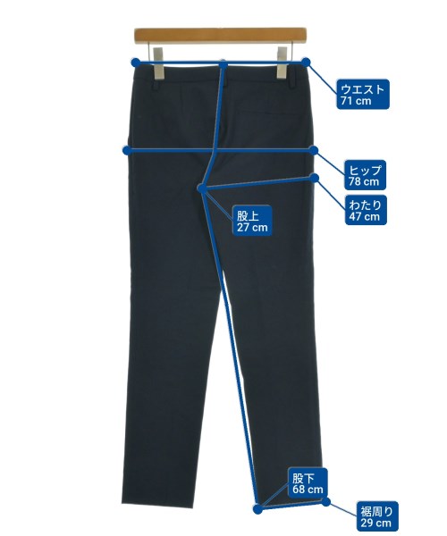 Theory（セオリー）スラックス 紺 サイズ:0(S位) レディース/2200634229114