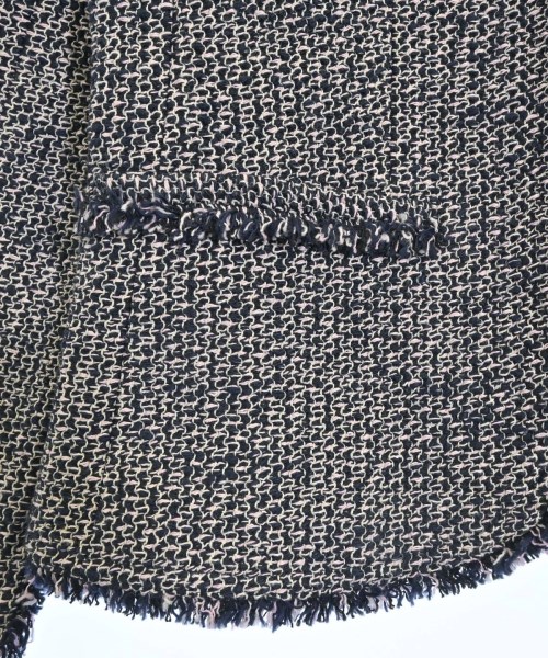 Theory（セオリー）ノーカラージャケット 紺 サイズ:2(M位) レディース/2200634229138