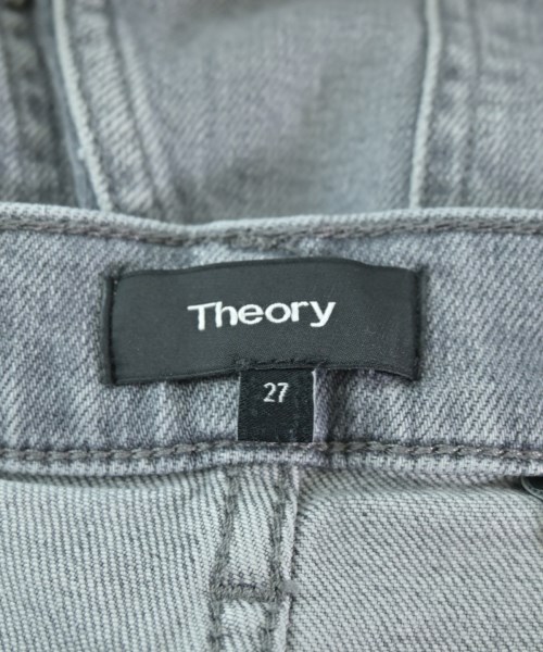 Theory（セオリー）デニムパンツ グレー サイズ:27(M位) レディース/2200639566078