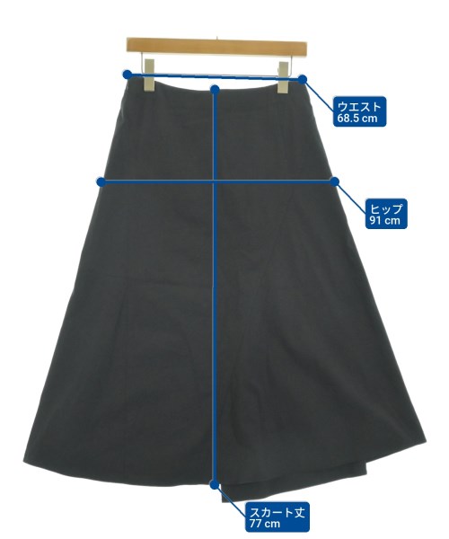 Theory（セオリー）ロング・マキシ丈スカート 黒 サイズ:0(S位) レディース/2200639578019