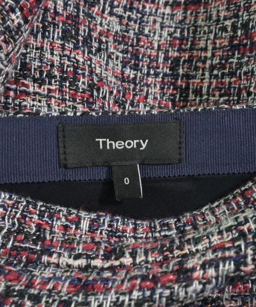 Theory（セオリー）ひざ丈スカート 紺 サイズ:0(S位) レディース/2200639650012