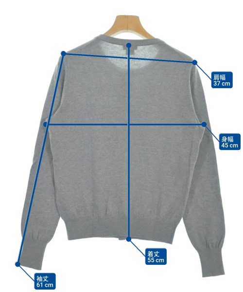 Theory（セオリー）カーディガン グレー サイズ:S レディース/2200639860046