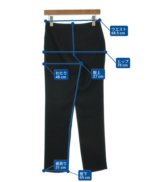 Theory（セオリー）スラックス 黒 サイズ:00(XS位) レディース/2200626881023