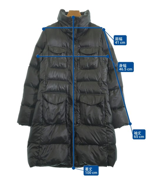 Theory（セオリー）ダウンコート 黒 サイズ:2(M位) レディース/2200639983134