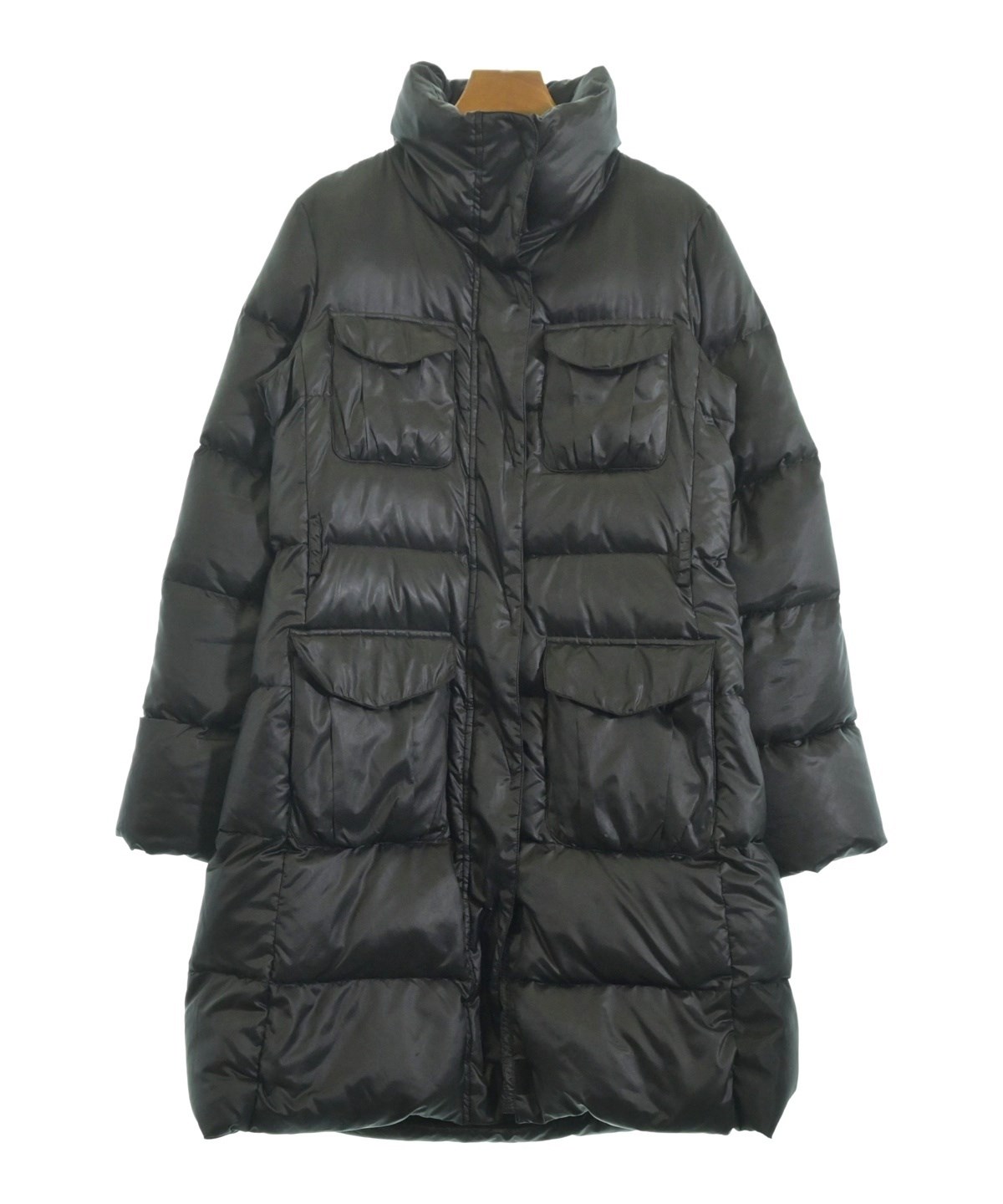 美品✨セオリー ダウンコート ビッグカラー MALI PHLOX ブラック L 美品✨セオリー ダウンコート ビッグカラー MALI PHLOX ブラック L