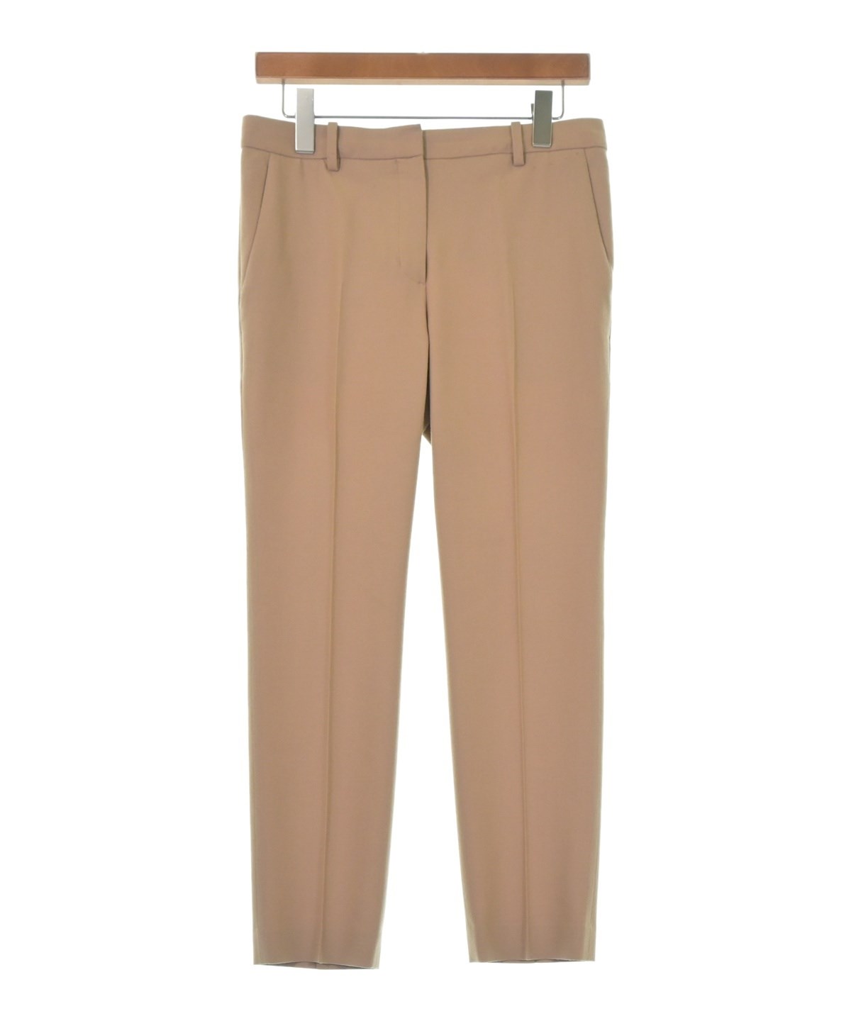 Theory（セオリー）スラックス 茶 サイズ:4(L位) レディース