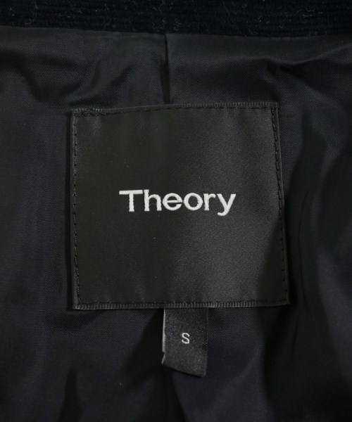 Theory（セオリー）チェスターコート 紺 サイズ:S レディース/2200635963031