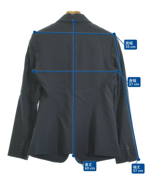 Theory（セオリー）ジャケット 紺 サイズ:0(S位) レディース/2200640684495