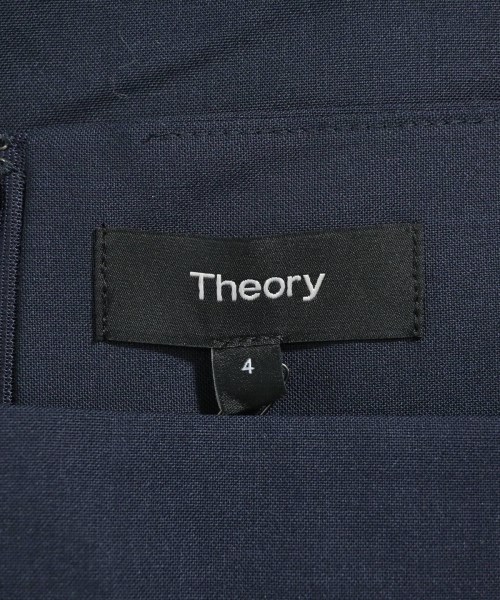 Theory（セオリー）ひざ丈スカート 紺 サイズ:4(XS位) レディース/2200640684501