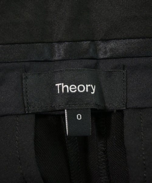 Theory（セオリー）スラックス 黒 サイズ:0(S位) レディース/2200626524203