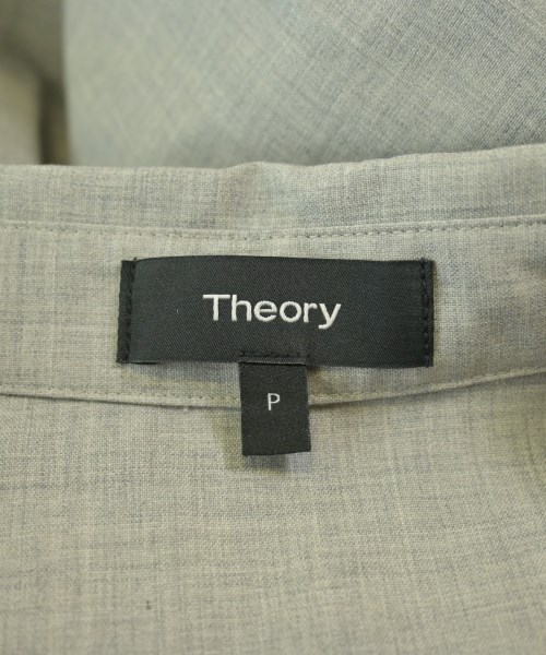 Theory（セオリー）カジュアルシャツ グレー サイズ:P(XS位) レディース/2200629839144