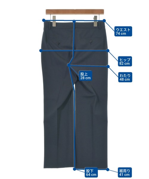 Theory（セオリー）スラックス 紺 サイズ:0(S位) レディース/2200621921076