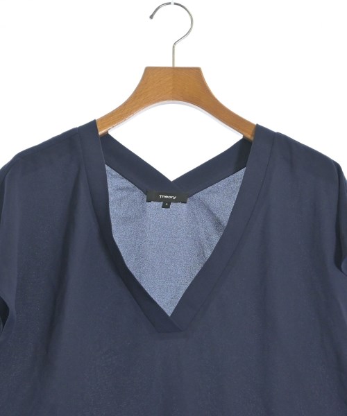 Theory（セオリー）ブラウス 紺 サイズ:S レディース/2200631491064