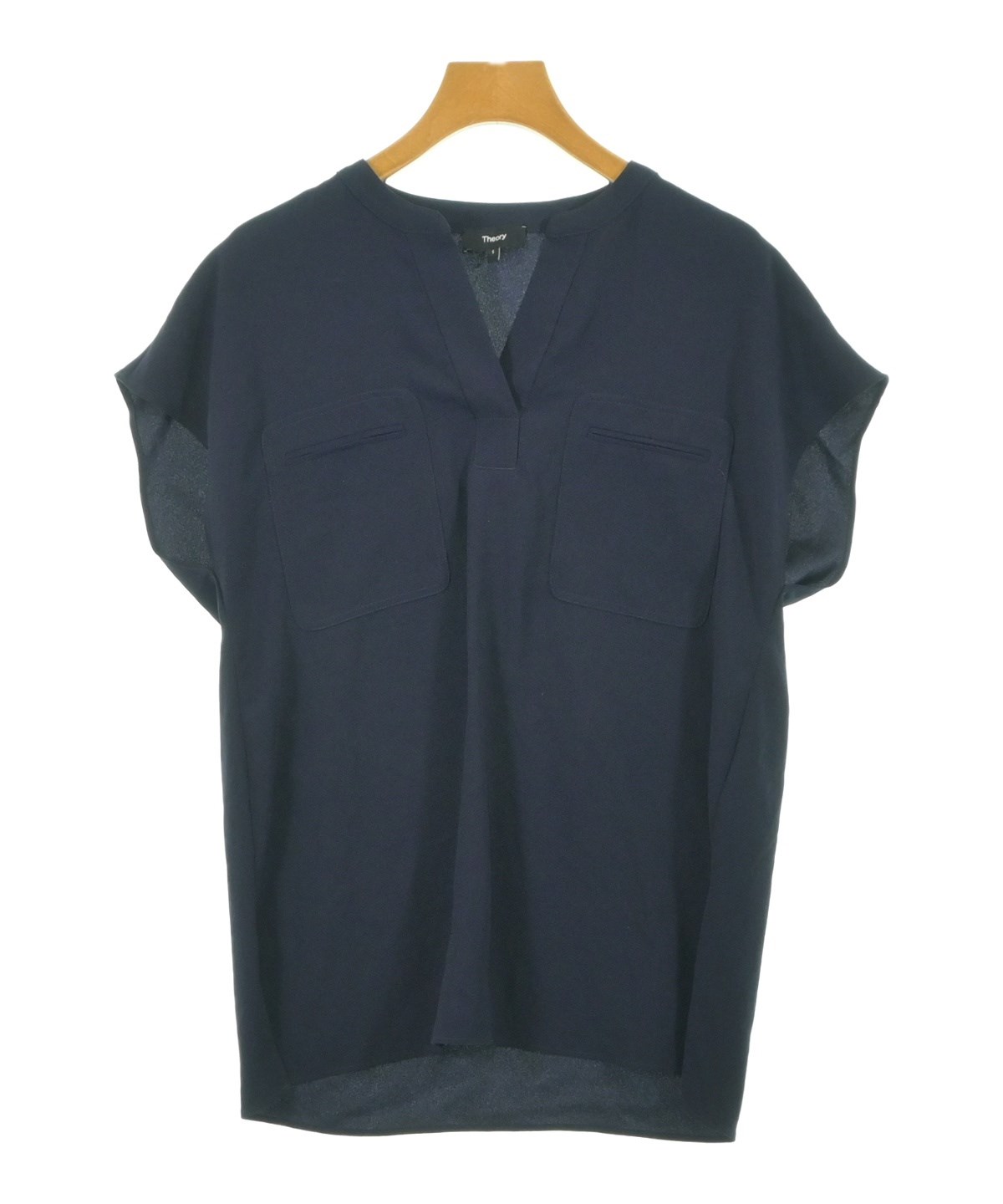 Theory（セオリー）ブラウス 紺 サイズ:S レディース/2200642420053