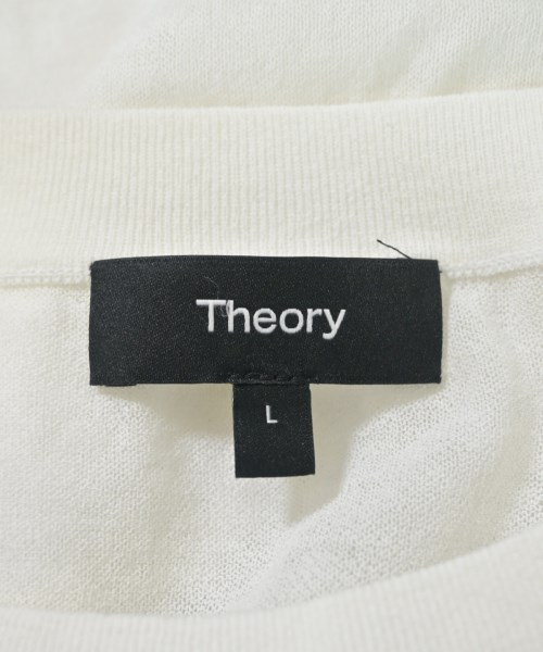 Theory（セオリー）ニット・セーター 白 サイズ:L レディース/2200630364925