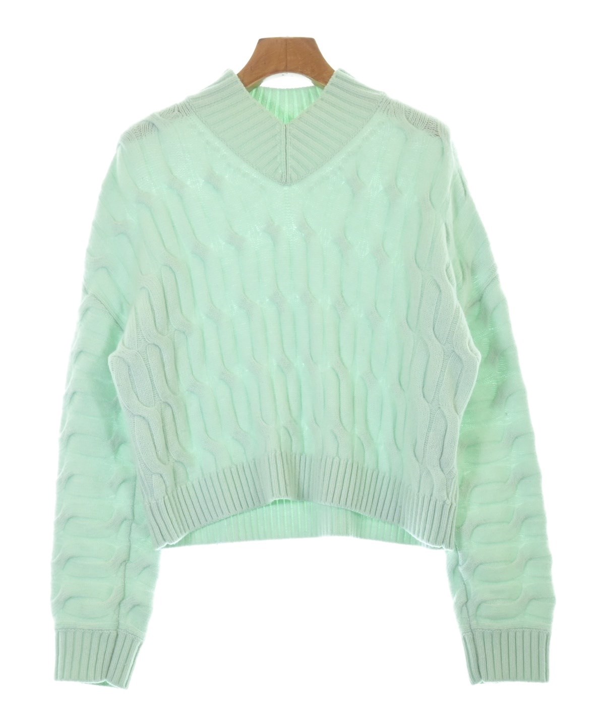 Theory（セオリー）ニット・セーター 緑 サイズ:S レディース