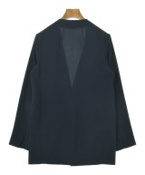 Theory（セオリー）ノーカラージャケット 紺 サイズ:0(S位) レディース/2200626533038