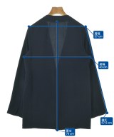 Theory（セオリー）ノーカラージャケット 紺 サイズ:0(S位) レディース/2200626533038