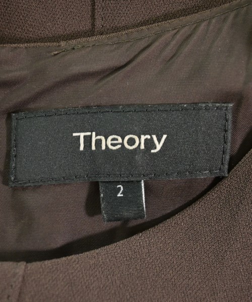 Theory（セオリー）ワンピース 茶 サイズ:2(M位) レディース/2200621451054