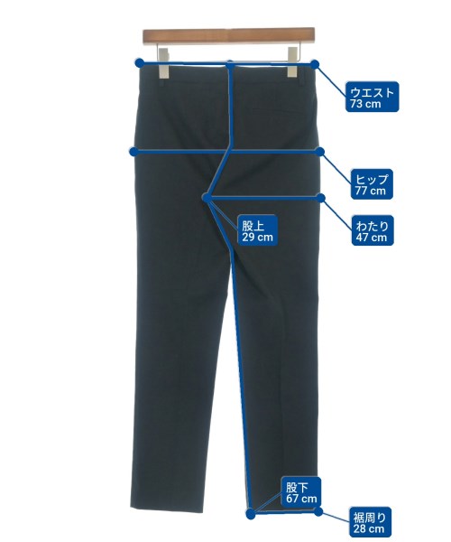 Theory（セオリー）スラックス 紺 サイズ:0(S位) レディース/2200621971019