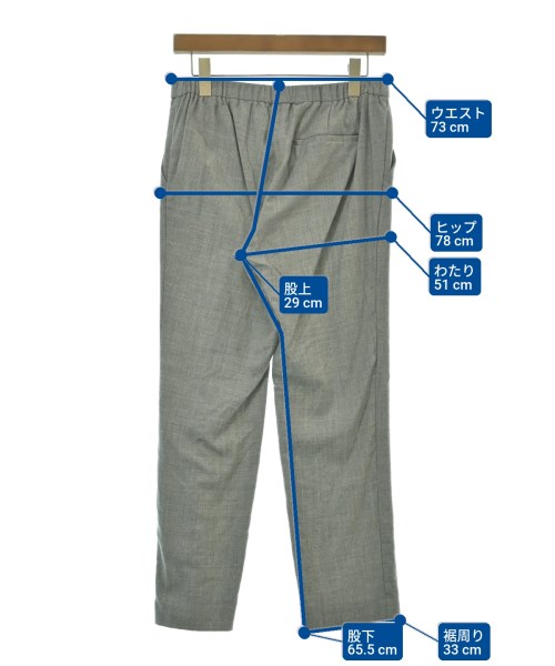 Theory（セオリー）スラックス グレー サイズ:4(L位) レディース/2200622232034