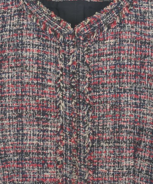 Theory（セオリー）ノーカラージャケット 赤 サイズ:0(S位) レディース/2200622152011