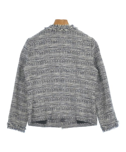 Theory（セオリー）ノーカラージャケット 紺 サイズ:00(XS位) レディース/2200622152028