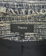 Theory（セオリー）ノーカラージャケット 紺 サイズ:00(XS位) レディース/2200622152028