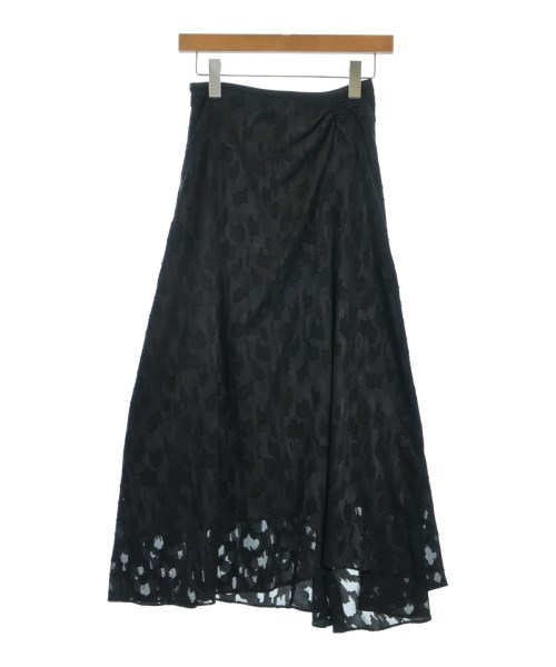 Theory（セオリー）ロング・マキシ丈スカート 黒 サイズ:00(XS位) レディース/2200622152073