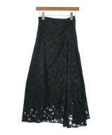 Theory（セオリー）ロング・マキシ丈スカート 黒 サイズ:00(XS位) レディース/2200622152073