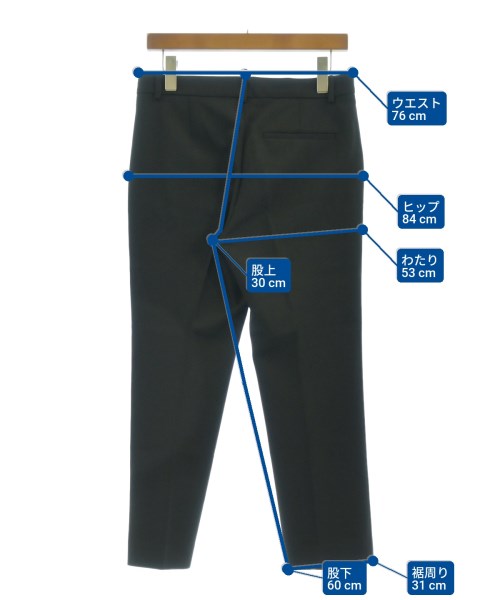 Theory（セオリー）スラックス 黒 サイズ:4(L位) レディース/2200613549523