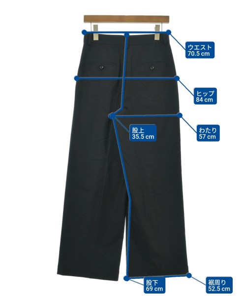 Theory（セオリー）スラックス 黒 サイズ:0(S位) レディース/2200624104025